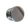 Двері у нішу розсувні KOER SR SD06-140x220-TR-01 прозоре скло EASY CLEAN 8мм хром (KR5368)