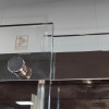 Двері у нішу розсувні KOER SR SD02-140x200-TR-01 прозоре скло EASY CLEAN 8мм хром (KR5383)