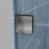 Дверь в нишу раздвижная KOER SR SD06-140x220-TR-07 прозрачное стекло EASY CLEAN 8мм графит (KR5369)