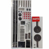 Двері у нішу розсувні KOER SR SD01-140x200-TR-01 прозоре скло EASY CLEAN 8мм хром (KR5380)