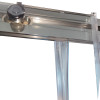 Двері у нішу розсувні KOER SR SD05-140x200-TR-01 прозоре скло EASY CLEAN 6мм хром (KR5406)