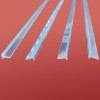 Двері у нішу розсувні KOER SR SD03-140x200-TR-01 прозоре скло EASY CLEAN 8мм хром (KR5385)