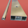 Двері у нішу розсувні KOER SR SD01-120x200-TR-12 прозоре скло EASY CLEAN 8мм матове золото (KR5377)