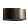 Дверь в нишу раздвижная KOER SR SD06-140x220-TR-07 прозрачное стекло EASY CLEAN 8мм графит (KR5369)