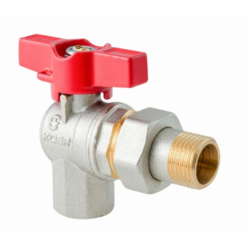 Кран с американкой угловой KOER EXTREME KE.228-15 - 1/2