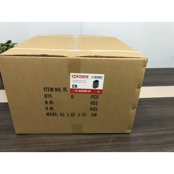 Мусорное ведро сенсорное прямоугольное KOER TC-020408-07 8 л (цвет графит) (KR5590)