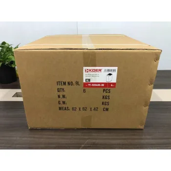 Мусорное ведро сенсорное прямоугольное KOER TC-020408-08 8 л (цвет белый) (KR5589)