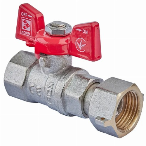 Кран із накидною гайкою Koer KR.222 - 3/4