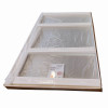 Душова перегородка Walk-In KOER SR SP01-120x200-TR-01 прозоре скло EASY CLEAN 8мм хром (KR5394)