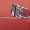 Душова перегородка Walk-In KOER SR SP01-120x200-TR-01 прозоре скло EASY CLEAN 8мм хром (KR5394)