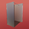 Душевая перегородка Walk-In KOER SR SP01-90x200-TR-01 прозрачное стекло EASY CLEAN 8мм хром (KR5392)