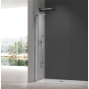 Душевая перегородка Walk-In KOER SR SP02-100x200-TR-01 прозрачное стекло EASY CLEAN 8мм хром (KR5395)
