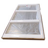 Душевая перегородка Walk-In KOER SR SP01-100x200-TR-01 прозрачное стекло EASY CLEAN 8мм хром (KR5393)