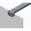 Душевая перегородка Walk-In KOER SR SP01-100x200-TR-01 прозрачное стекло EASY CLEAN 8мм хром (KR5393)