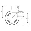 Угол с тремя выходами 20 PPR Koer K0029.PRO (KP0036)