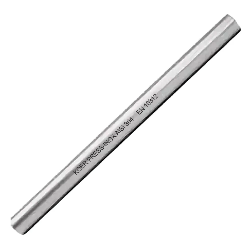 Труба KOER KQ.1228 L=2м PRESS-INOX AISI 304 28x1,2 (KR6275)