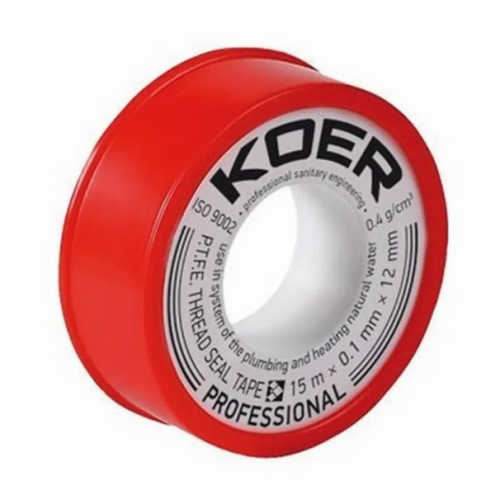 ФУМ лента для воды Koer ST-01 15M*0.1mm*12mm (KR0119)