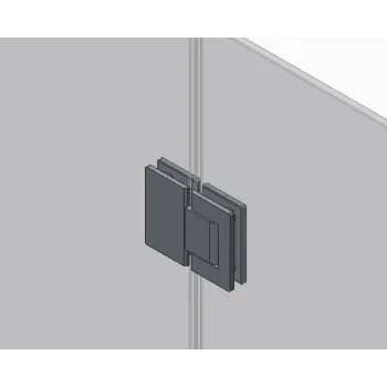 Бічна стінка до кабіни KOER SR SW04-90x200-TR-01 прозоре скло EASY CLEAN 10мм хром (KR5390)