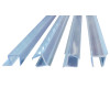 Бічна стінка до кабіни KOER SR SW04-90x200-TR-07 прозоре скло EASY CLEAN 10мм графіт (KR5391)