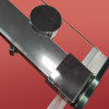 Боковая стенка к кабине KOER SR SW01-90x200-TR-01 прозрачное стекло EASY CLEAN 8мм хром (KR5381)