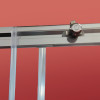 Боковая стенка к кабине KOER SR SW05-90x200-TR-01 прозрачное стекло EASY CLEAN 6мм хром (KR5407)