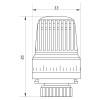 Термоголовка для радіатора M30x1.5 Koer KR.1330 (KR2676)