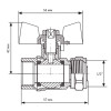 Кран кульовий Koer Wing 16x1/2F (KR.352) (LL1655)