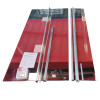 Душевая перегородка Walk-In (подвижная часть) KOER SR SP03-30x200-TR-01 прозрачное стекло EASY CLEAN 8мм хром (KR5399)