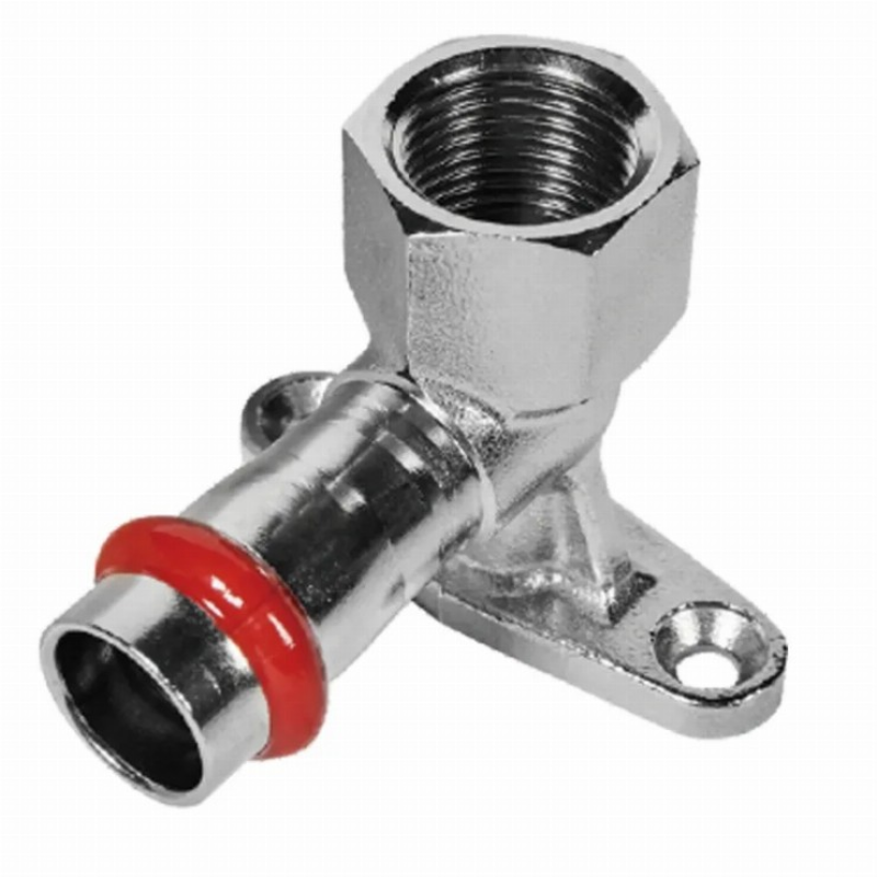 Колено настенное 90° ВР KOER KQ.V1806F PRESS-INOX AISI 304 18x1/2