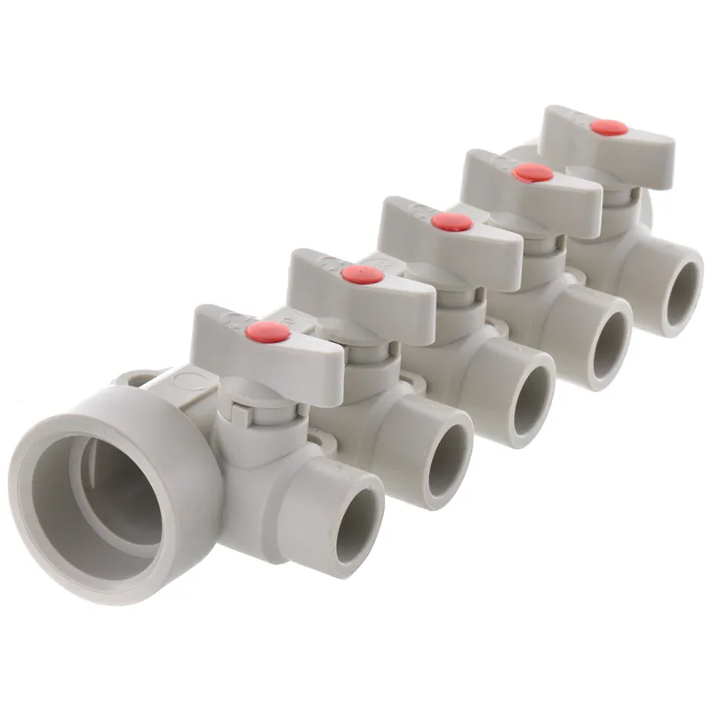 Коллектор теплого пола 5 контура (40x20) PPR Koer K0172.PRO (KP0222)