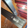Шторки скляні на ванну розсувні KOER SR BS06-120x150-TR-07 прозоре скло EASY CLEAN 6мм графіт (KR5947)