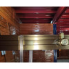 Шторки стеклянные на ванну раздвижные KOER SR BS06-120x150-TR-12 прозрачное стекло EASY CLEAN 6мм матовое золото (KR5946)