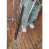 Шторки скляні на ванну розсувні KOER SR BS06-120x150-TR-07 прозоре скло EASY CLEAN 6мм графіт (KR5947)