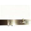 Шторки стеклянные на ванну раздвижные KOER SR BS06-120x150-TR-12 прозрачное стекло EASY CLEAN 6мм матовое золото (KR5946)