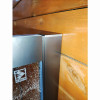 Шторки скляні на ванну розсувні KOER SR BS06-120x150-TR-07 прозоре скло EASY CLEAN 6мм графіт (KR5947)