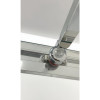 Шторки стеклянные на ванну раздвижные KOER SR BS06-120x150-TR-01 прозрачное стекло EASY CLEAN 6мм хром (KR5945)