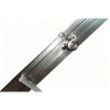 Шторки скляні на ванну розсувні KOER SR BS06-120x150-TR-07 прозоре скло EASY CLEAN 6мм графіт (KR5947)
