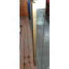 Шторки стеклянные на ванну раздвижные KOER SR BS06-120x150-TR-12 прозрачное стекло EASY CLEAN 6мм матовое золото (KR5946)