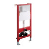 Инсталляция для подвесного унитаза KOER KT-0501-03 500x165x1125mm с панелью смыва KT-0601-03 белая (KR5169)