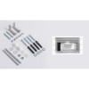 Инсталляция для подвесного унитаза KOER KT-0502-05 500x165x1125mm с панелью смыва KT-0602-05 черная матовая (KR5173)