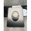 Панель смыва KOER KT-0606-07 157x198x3mm пластиковая, кнопка округленная (цвет графит) (KR5712)