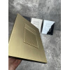 Панель смыва KOER KT-0607-12 157x198x3mm пластиковая, кнопка квадратная (цвет матовое золото) (KR5715)