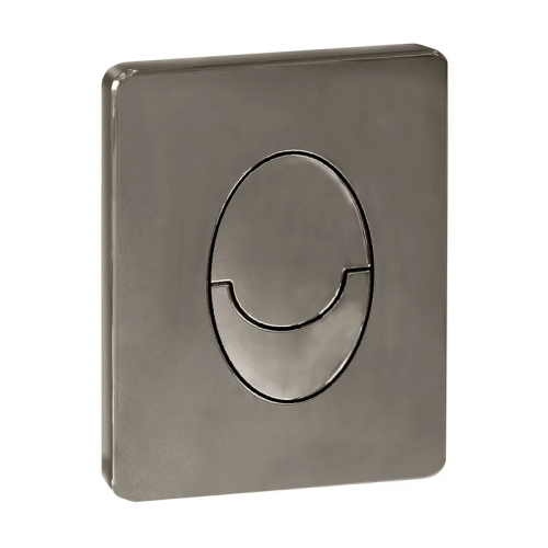 Панель смыва KOER KT-0606-07 157x198x3mm пластиковая, кнопка округленная (цвет графит) (KR5712)