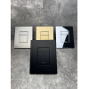 Панель змиву KOER KT-0607-05 157x198x3mm пластикова, кнопка квадратна (колір чорний матовий) (KR5346)