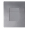 Панель смыва KOER KT-0607-07 157x198x3mm пластиковая, кнопка квадратная (цвет графит) (KR5345)