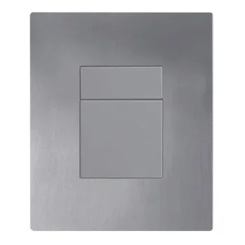Панель смыва KOER KT-0607-07 157x198x3mm пластиковая, кнопка квадратная (цвет графит) (KR5345)
