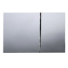 Панель смыва KOER KT-0610-01 240x160x32mm пластиковая, кнопка квадратная (цвет хром) (KR6135)