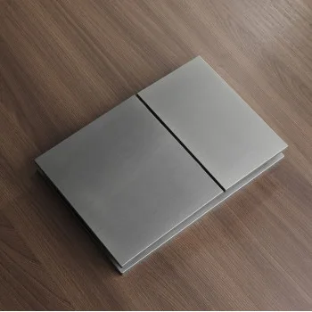Панель смыва KOER KT-0610-07 240x160x32mm пластиковая, кнопка квадратная (цвет графит) (KR6138)