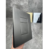 Панель смыва KOER KT-0607-07 157x198x3mm пластиковая, кнопка квадратная (цвет графит) (KR5345)