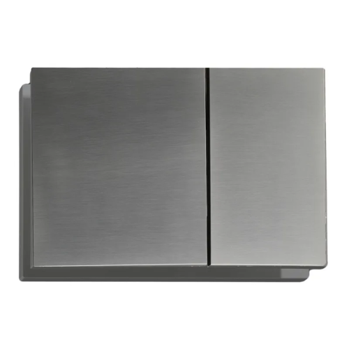 Панель смыва KOER KT-0610-07 240x160x32mm пластиковая, кнопка квадратная (цвет графит) (KR6138)